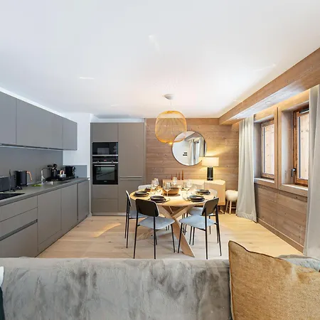 Neuf Avec Terrasse, 2 Pres Des Pistes, Sauna, Hammam, Salle De Sport, Parking - Fr-1-569-57 Appartement Megève