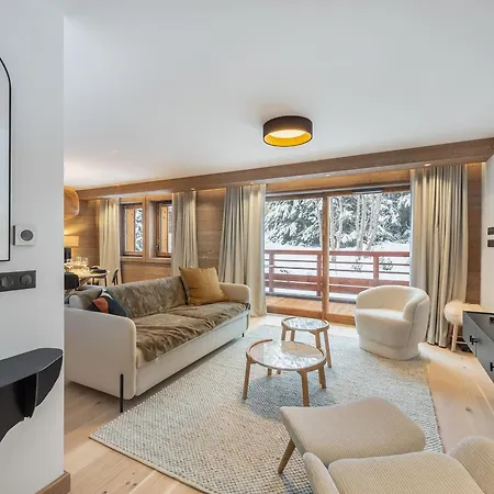 Neuf Avec Terrasse, 2 Pres Des Pistes, Sauna, Hammam, Salle De Sport, Parking - Fr-1-569-57 Appartement Megève