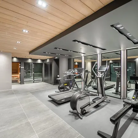 Neuf Avec Terrasse, 2 Pres Des Pistes, Sauna, Hammam, Salle De Sport, Parking - Fr-1-569-57 Appartement Megève