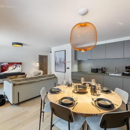 Lägenhet Neuf Avec Terrasse, 2 Pres Des Pistes, Sauna, Hammam, Salle De Sport, Parking - Fr-1-569-57 Megève