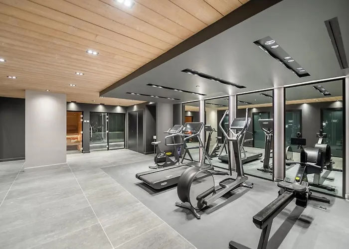 Neuf Avec Terrasse, 2 Pres Des Pistes, Sauna, Hammam, Salle De Sport, Parking - Fr-1-569-57 Appartement Megève